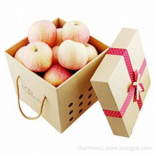 Fruit Packaging Box, Made of Kraft Paper Material